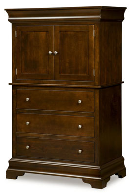 Palm Valley 68" 3 Drawer 2 Door Armoire