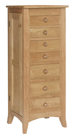 Large Shaker Hill Jewlery Armoire