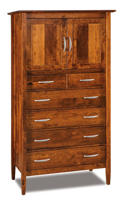 Imperial 6 Drawer 2 Door Chest Armoire