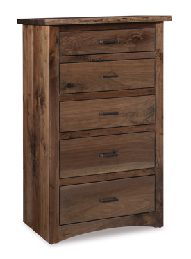 Live Wood  5 Drawer Chest