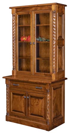Kincaid 1 Drawer 2 Door Credenza with Hutch
