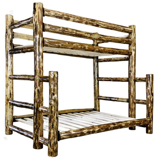 Glacier Country Bunk Bed - Twin/Full