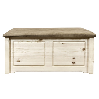 Homestead Small Blanket Chest with Upholstered Top