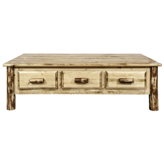 Glacier Country 6 Drawer Coffee Table