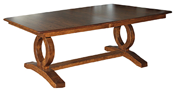 Master Double Pedestal Dining Table