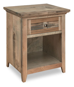Cottage 1 Drawer Open Nightstand