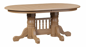 Standard Double Pedestal Dining Table