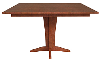 Vintage Single Pedestal Dining Table