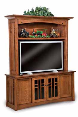Kascade 4 Door 2 Piece TV Cabinet