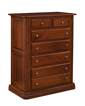 Colonial 6 Drawer Chest