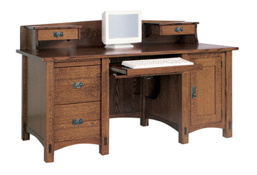Springhill Computer Desk with Topper