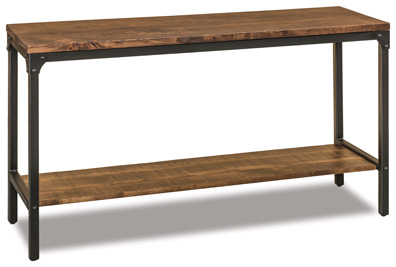 Houston Steel & Wood Sofa Table