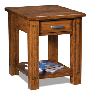 Lexington Open End Table with Drawer
