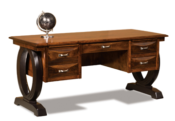 Saratoga 4 Drawer Desk