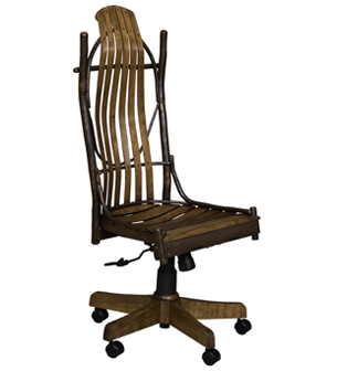 Hickory Desk Chair without Arms