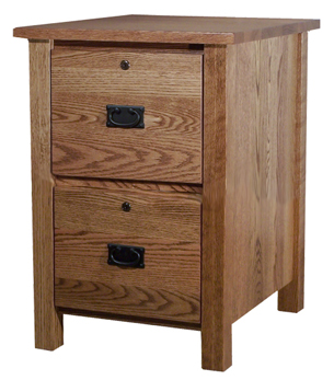Classic Mission 2 Drawer File Cabinet