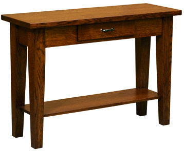 Heritage Shaker Library Table with Drawer