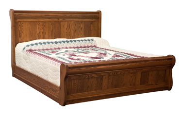 Old Classic Sleigh Bed without Leg