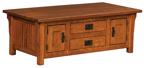 Camden Mission Cabinet Coffee Table