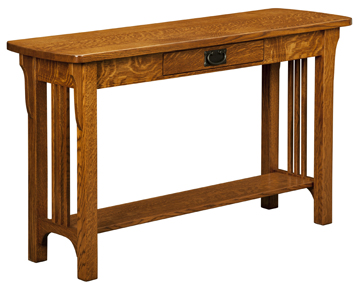 Craftsman Mission Open Sofa Table