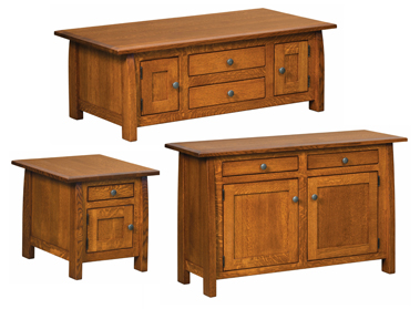 Henderson Cabinet Occasional Table Set