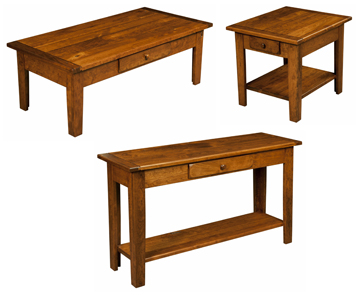 Homestead Rustic Occasional Table Set