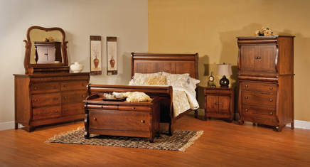 Old Classic Sleigh Bedroom Set