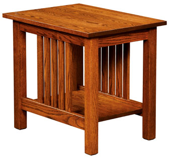 Country Mission End Table