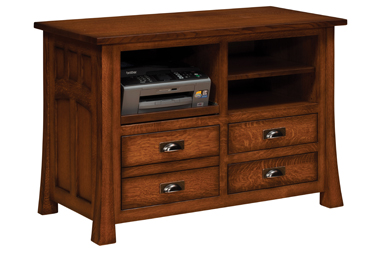 Bridgefort Mission Lateral  File Combo Cabinet