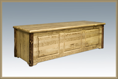 Glacier Country Blanket Chest 