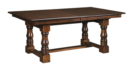 NW Homestead Trestle Dining Table