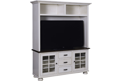 Kaitlyn 60" and 72" TV Stand with Hutch
