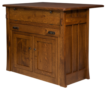 Grant Frontier Island Buffet with Pull Out Table