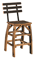 104 Bar Stool with Back