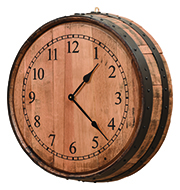 RB Barrel Clock