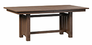 Accent Mission Trestle Dining Table