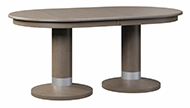 Alcoe Round Double Pedestal Dining Table