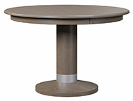 Alcoe Round Single Pedestal Dining Table