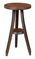 Deluxe Whiskey Barrel Plant Stand