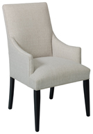Alcott Straight Dining Chair with Upholstered Arms