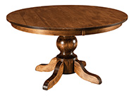 Carson Single Pedestal Dining Table