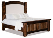 Timbra Bed with Fabric Headboard