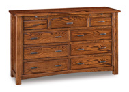 Timbra 9 Drawer Dresser with Jewelry Drawer