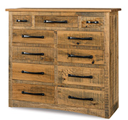 Orewood 11 Drawer Double Chest