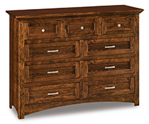 Lincoln 058 - 9 Drawer Dresser