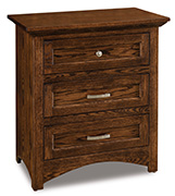 Lincoln 30" 3 Drawer Nightstand