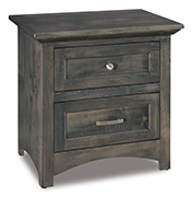 Lincoln 26" 2 Drawer Nightstand