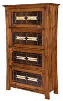 Arts & Crafts Barrister Bookcase