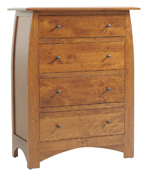 Bordeaux 4 Drawer Chest of Drawers