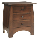 Bordeaux 3 Drawer Night Stand